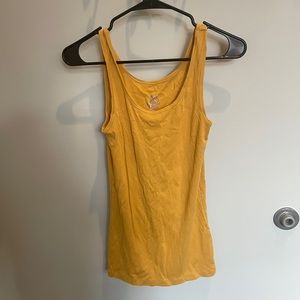 Mustard color tank top